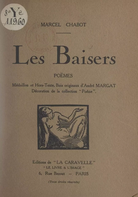 Les baisers - Marcel Chabot - FeniXX réédition numérique