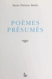 Poèmes présumés