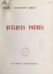 Quelques poèmes