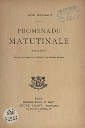 Promenade matutinale