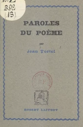 Paroles du poème