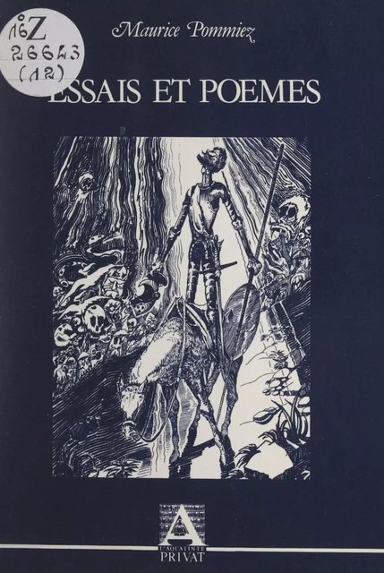 Essais et poèmes - Maurice Pommiez - FeniXX réédition numérique