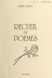 Recueil de poèmes