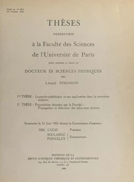 La parole synthétique et son application dans la correction auditive