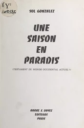 Une saison en paradis