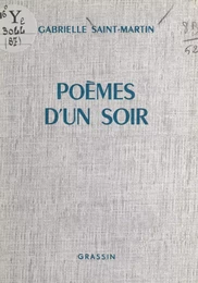 Poèmes d'un soir