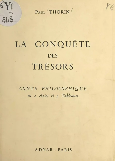 La conquête des trésors - Paul Thorin - FeniXX réédition numérique