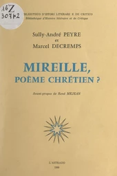 Mireille, poème chrétien ?