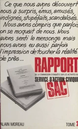 Rapport de la Commission d'enquête sur les activités du service d'action civique (2)