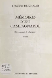 Mémoires d'une campagnarde