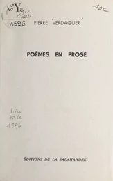 Poèmes en prose