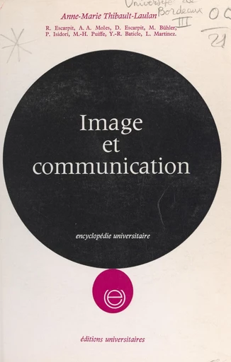 Image et communication -  Collectif - FeniXX réédition numérique