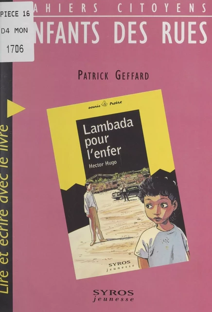 Enfants des rues - Patrick Geffard - (Syros) réédition numérique FeniXX