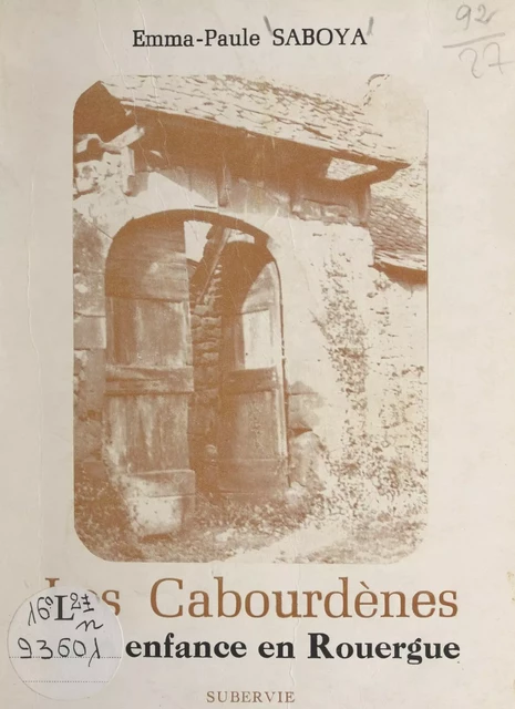 Les Cabourdènes - Emma-Paule Saboya - FeniXX réédition numérique