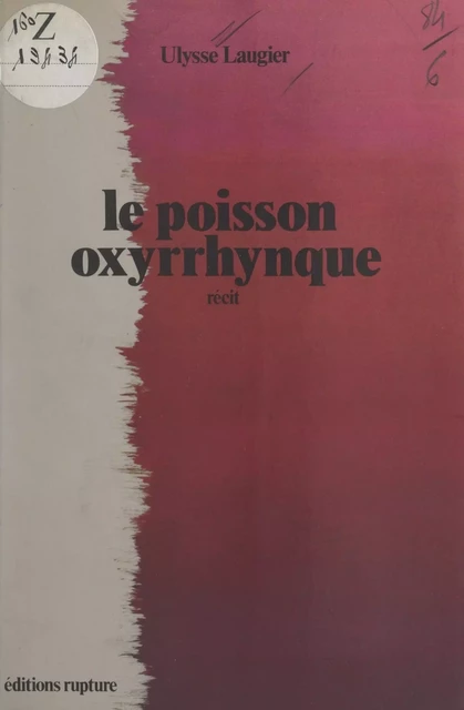 Le poisson oxyrrhynque - Ulysse Laugier - FeniXX réédition numérique