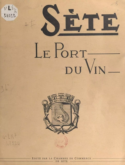 Sète - Georges Sprecher - FeniXX réédition numérique