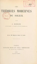 Les théories modernes du soleil