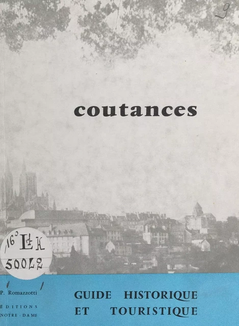 Coutances - Paul Romazzotti - FeniXX réédition numérique