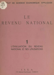 L'évaluation du revenu national et ses utilisations