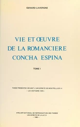 Vie et œuvre de la romancière Concha Espina (1)