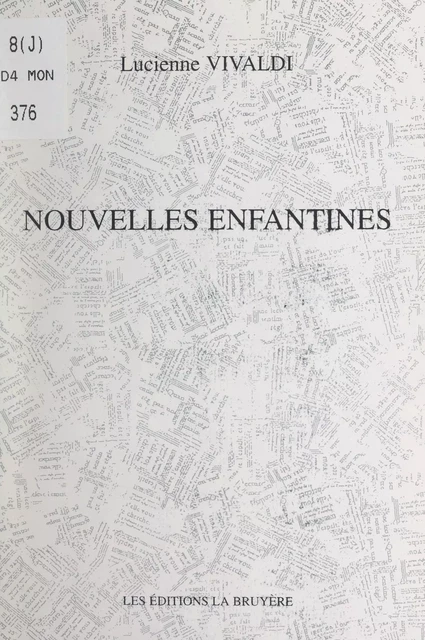 Nouvelles enfantines - Lucienne Vivaldi - FeniXX réédition numérique