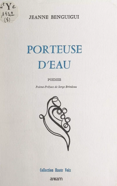 Porteuse d'eau - Jeanne Benguigui - FeniXX réédition numérique