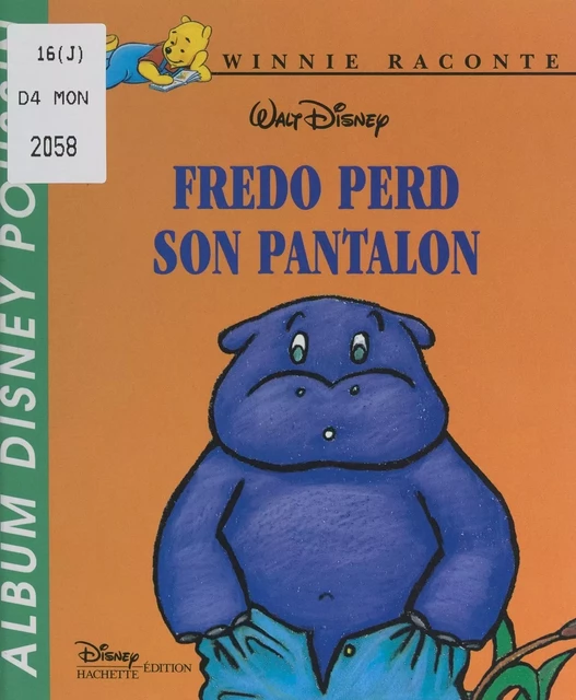 Fredo perd son pantalon - Emmanuelle Zicco - FeniXX réédition numérique