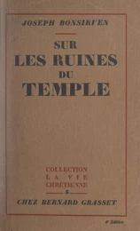 Sur les ruines du Temple