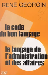 Le code du bon langage