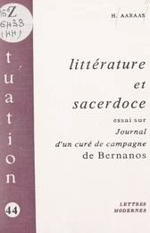 Littérature et sacerdoce : essai sur « Journal d'un curé de campagne », de Bernanos