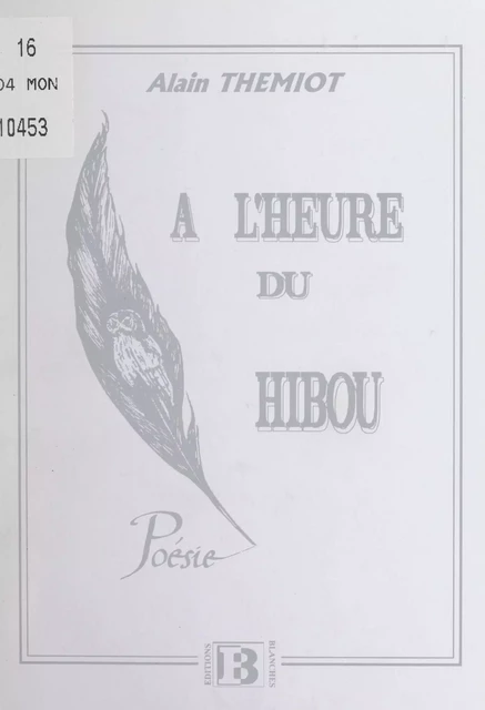 À l'heure du hibou - Alain Thémiot - FeniXX réédition numérique