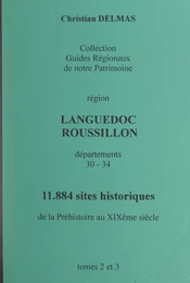 Région Languedoc Roussillon (2) et (3). Départements 30-34