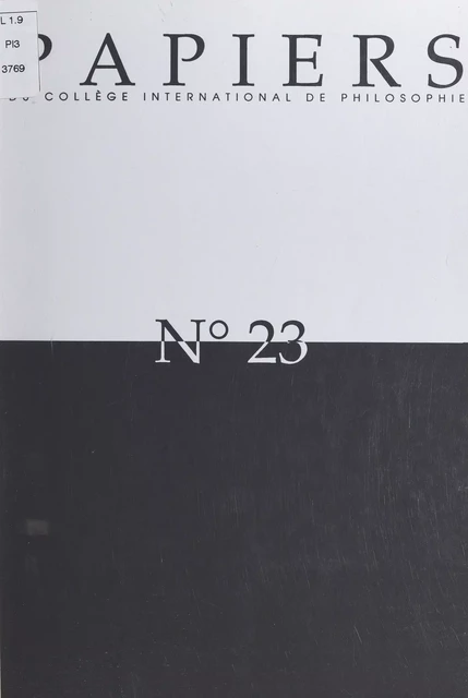 Pour une ontologie du langage : Wittgenstein et Saussure - Arild Utaker - FeniXX réédition numérique