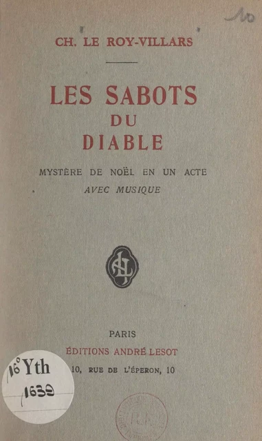 Les sabots du Diable - Charles Le Roy-Villars - FeniXX réédition numérique