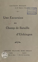 Une excursion au champ de bataille d'Elchingen