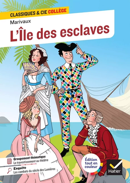 L'Île des esclaves -  Marivaux, Aline Brychcy, Mathilde Sorel - Hatier