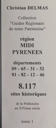 Région Midi-Pyrénées (1). Départements 09-65-31-32-81-82-12-46