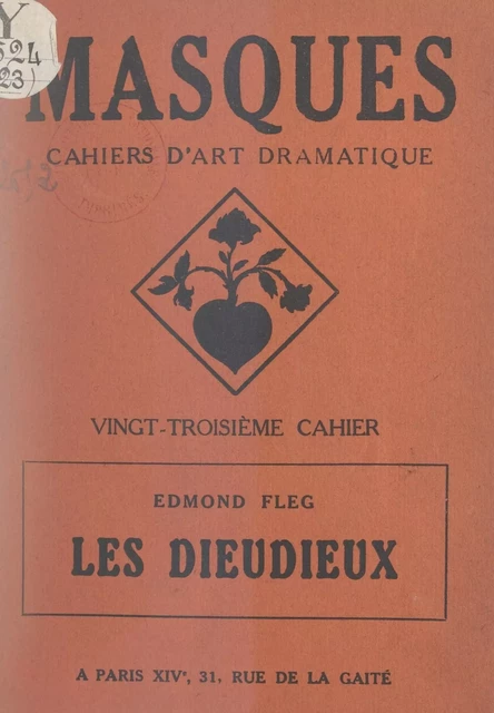 Les dieudieux - Edmond Fleg - FeniXX réédition numérique