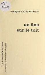 Un âne sur le toit