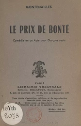 Le prix de bonté