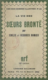 La vie des sœurs Brontë