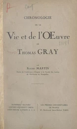 Chronologie de la vie et de l'œuvre de Thomas Gray