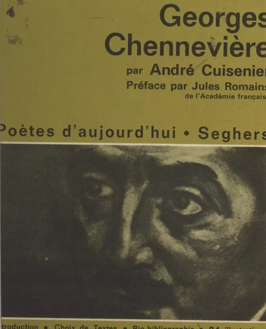 Georges Chennevière - André Cuisenier - (Seghers) réédition numérique FeniXX