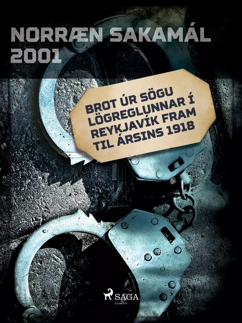 Brot úr sögu lögreglunnar í Reykjavík fram til ársins 1918 - Ýmsir Höfundar - Saga Egmont International