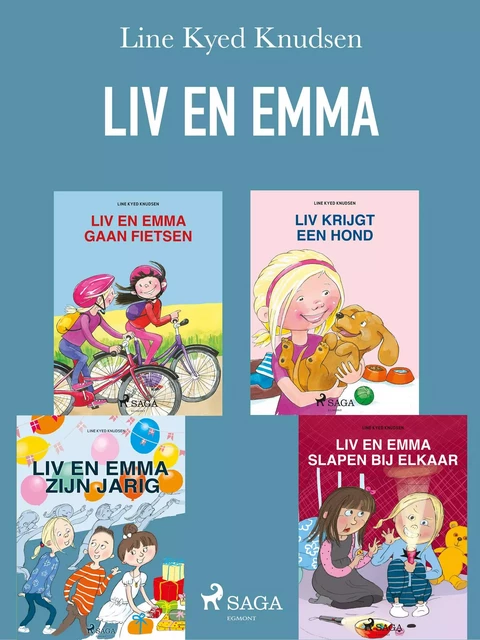 Liv en Emma 1-4 - Line Kyed Knudsen - Saga Egmont International