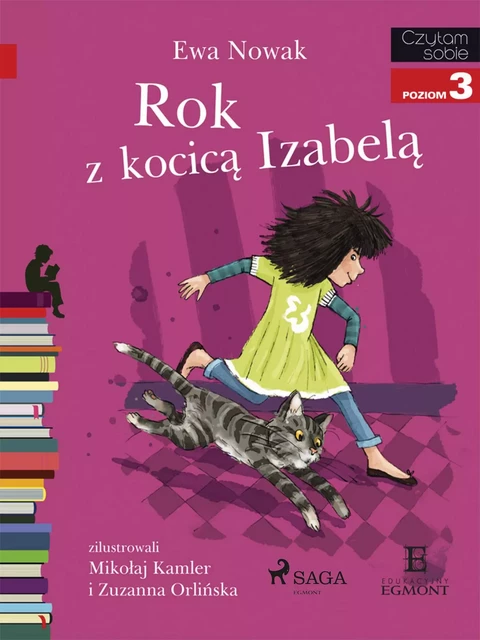 Rok z kocicą Izabelą - Ewa Nowak - Saga Egmont International