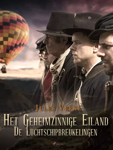 Het Geheimzinnige Eiland De Luchtschipbreukelingen - Jules Verne - Saga Egmont International