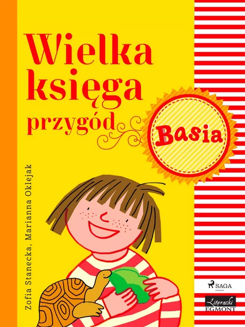 Wielka księga przygód - Basia - Zofia Stanecka - Saga Egmont International