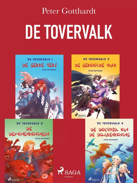 De tovervalk 1-4 - Peter Gotthardt - Saga Egmont International