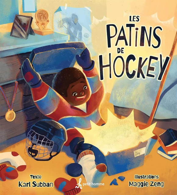 Les patins de hockey - Karl Subban - Petit homme